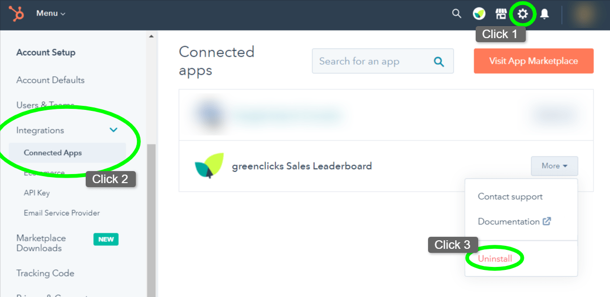 1-Click Sales Leaderboard HubSpot Integration